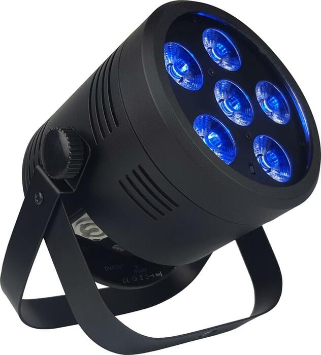 Blizzard LB Hex Unplugged 6x6W RGBAW+UV LED Battery Powered Par Fixture