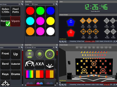 Chroma-Q CQ678-1512 Vista 3 DMX Control Software 512 Channel Dongle