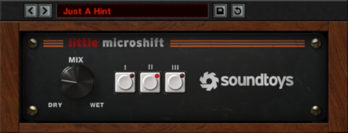 SoundToys LITTLE-MICRO-SHIFT-5 Big Wide Vocals Plug-In [VIRTUAL]