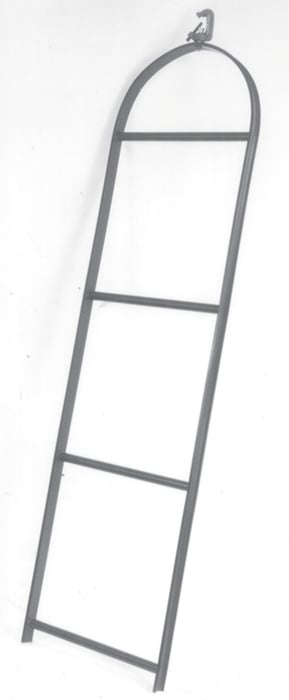 Altman 264 4 Rung Ladder With 510-HD Heavy Duty Pipe Clamp