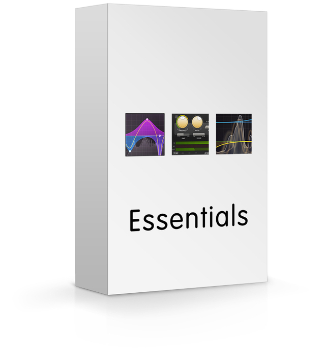 FabFilter Essentials Bundle Pro-Q 3, Pro-R And Pro-C 2 [VIRTUAL]