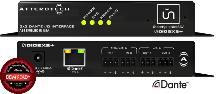 Attero Tech UNDIO2X2+ 2x2 Channel I/O Interface