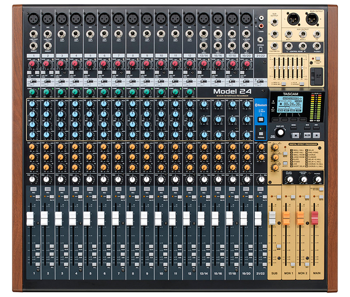 Tascam Model 24 22-Channel Mixer And 24-Track Recorder/Interface