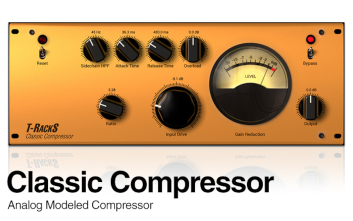 IK Multimedia T-RACKS-CLASSIC-COMP Analog Modeled Compressor [DOWNLOAD]