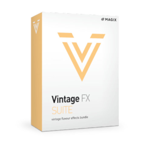 Magix VINTAGE-EFFECT-SUITE Vintage Effects Suite PC/MAC [DOWNLOAD]