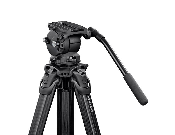Vinten V8AS-FTMS Vision 8AS System With Flowtech 100 Tripod, Mid-Level Spreader And Soft Case