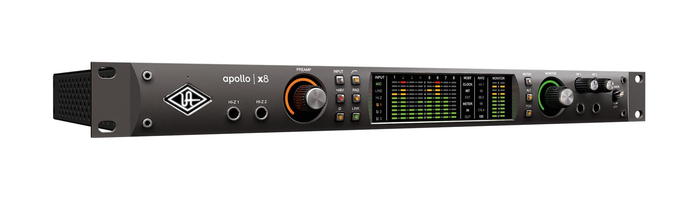 Universal Audio Apollo x8 18x24 Thunderbolt 3 Audio Interface With 4 Mic Preamps And HEXA Core DSP