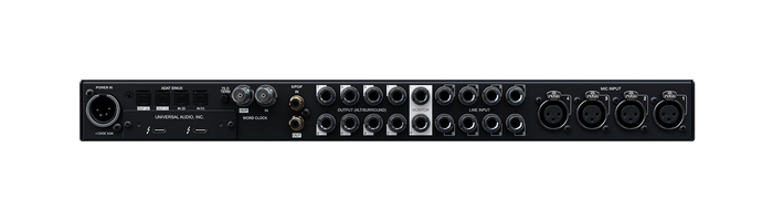 Universal Audio Apollo x8 18x24 Thunderbolt 3 Audio Interface With 4 Mic Preamps And HEXA Core DSP