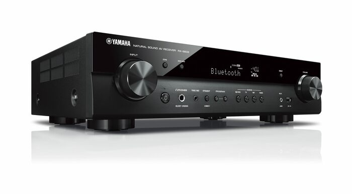Yamaha RX-S602BL Slimline 5.1 Channel AV Receiver With MusicCast