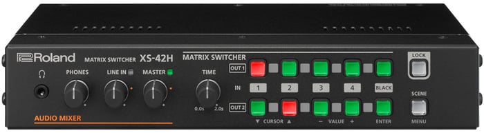 Roland Professional A/V XS-42H 4x2 HDMI Matrix Switcher