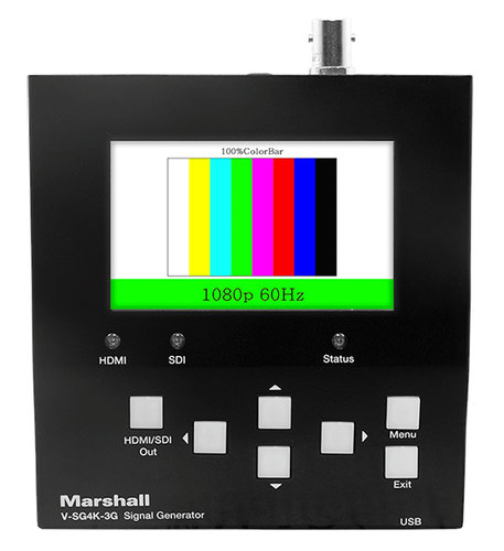 Marshall Electronics V-SG4K-3G 4K UHD and 3G/HD-SDI Broadcast Test Signal Generator