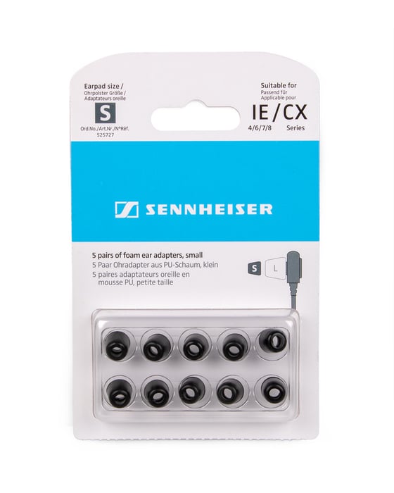 Sennheiser 525727 Foam Ear Adapters For IE 4/6/7/8 And CX Series