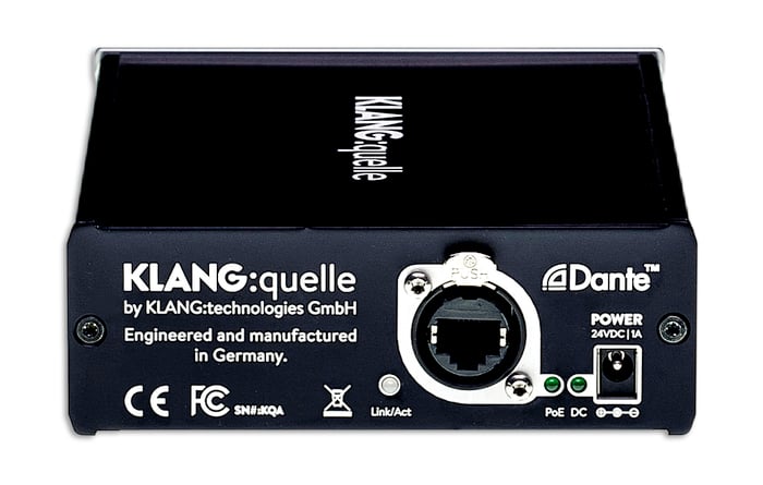 KLANG:technologies QUELLE Dante Headphone Amplifier
