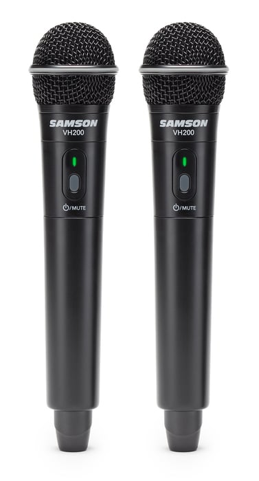 Samson SWS200HH-A Stage 200 Dual-Channel Handheld Wireless System With 2 Q6 Microphones