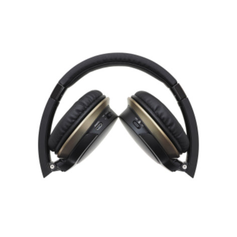 Audio-Technica ATH-AR3BTBK Wireless Bluetooth On-Ear Headphones