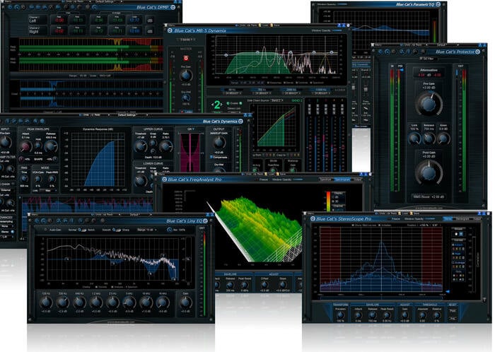 Blue Cat Audio Blue Cat Master Pack Analyze The Spectrum Of Audio Projects [download]