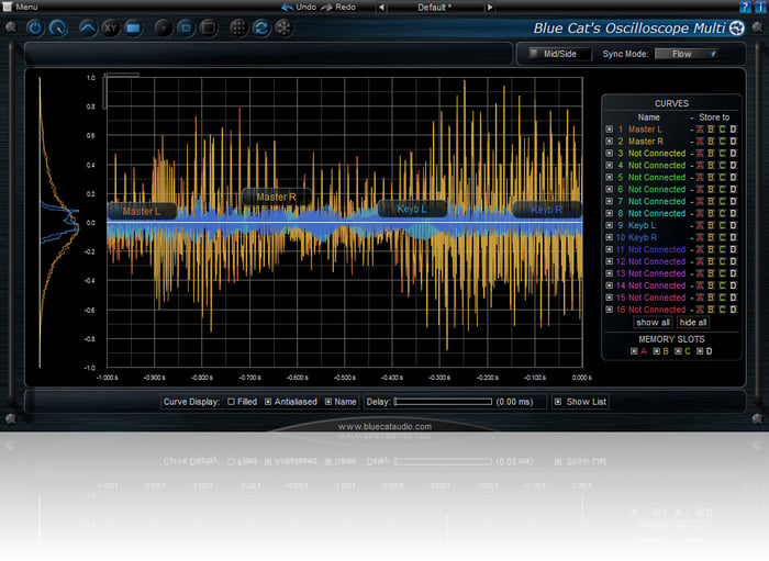 Blue Cat Audio Blue Cat OsciloscopeMulti Waveform Renderer & Comparator [download]