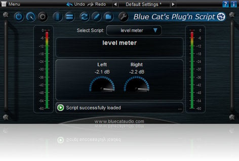 Blue Cat Audio Blue Cat PlugNScript Tool For Creating FX VST Plug-ins [download]