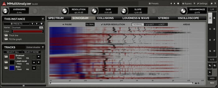 Melda MMultiAnalyzer Multitrack Analyzer & Sonogram [download]