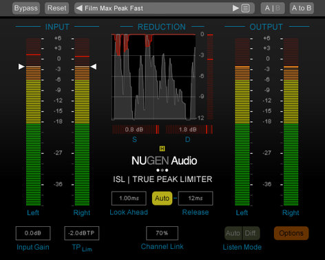 NuGen Audio ISL DSP Extension HDX TruePeak Limiter DSP Extension For HDX [download]