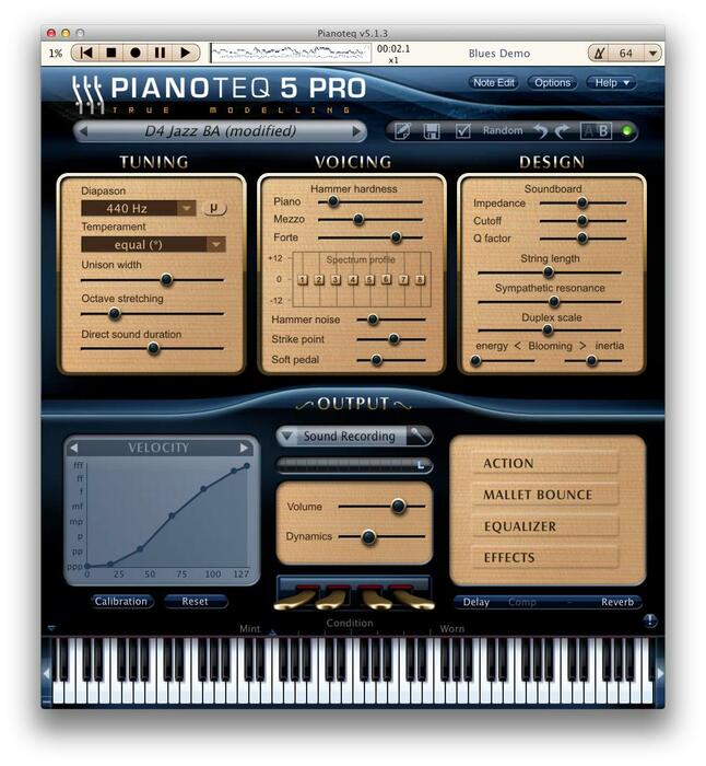 Pianoteq Pianoteq K2 Grand Piano Best Elements From Several Source Pianos [download]