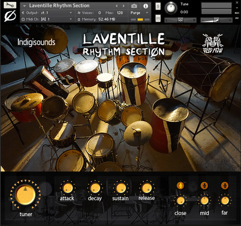 IndigiSounds Count Lavantille Percussions Lavantille "Engine Room" Percussion [download]