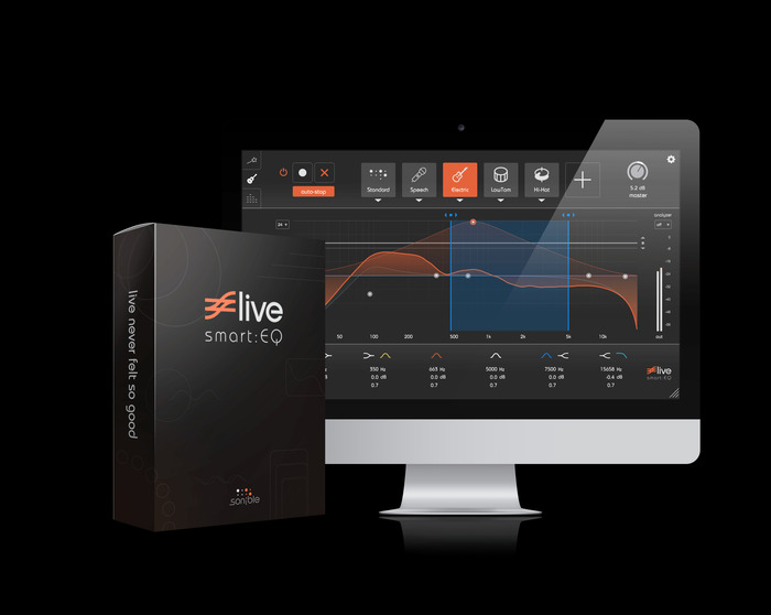 Sonible Sonible smart:EQ live EQ To Analyze And Optimize Audio [download]