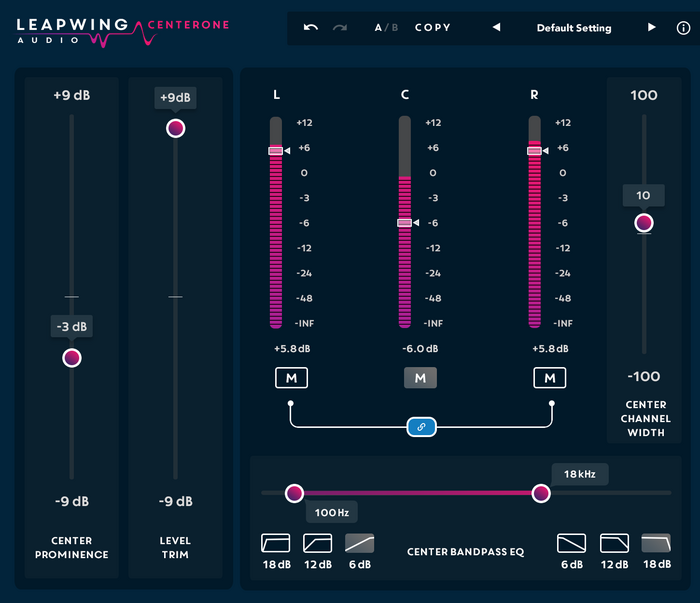 Leapwing Audio Leapwing CenterOne Separates Center From Side Content [download]