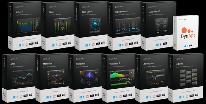 NuGen Audio Post Visual, Stereo, Loudness EQ Bundle [download]