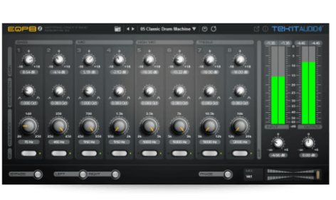 Tek'it Audio Tekit EQP8 2 A Fully Parametric 8 Band Equalizer [download]