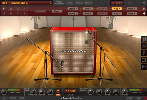 IK Multimedia AmpliTube 4 Hyper Realistic Guitar Amp / FX Software [download]