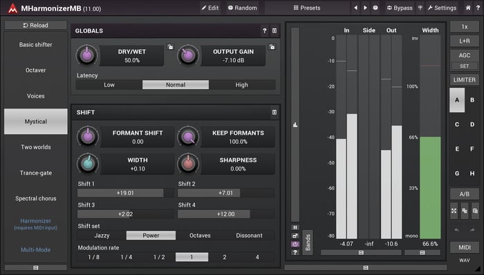 Melda MHarmonizerMB Add Harmonies, Widen/Enhance Recordings [download]