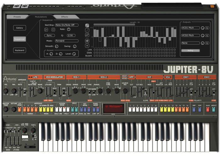 Arturia Jup-8 V3 License Jupiter-8V3 Software Synthesizer [download]