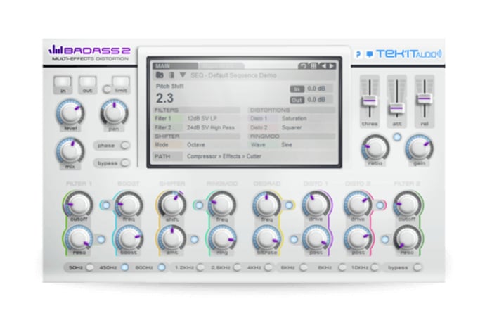 Tek'it Audio Tekit Badass 2 Multi-Effects Distortion Plug-In [download]