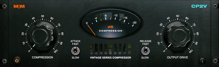 Mellowmuse CP2V Vintage Style Virtual Analog Compressor [download]