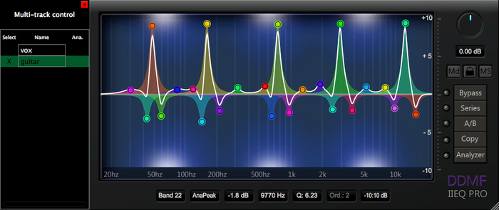 DDMF IIEQPRO IIR Track Equalizer Plugin [download]