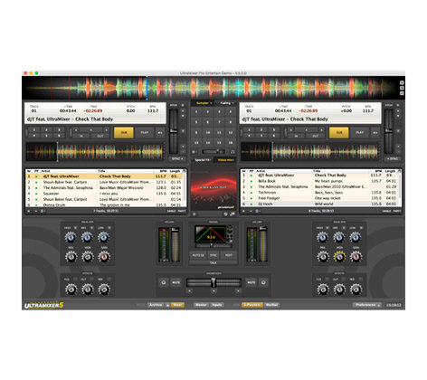 Eleven Dimensions Media ULTRAMIXER5-PRO Ultramixer 5 Pro Entertain DJ Software [download]