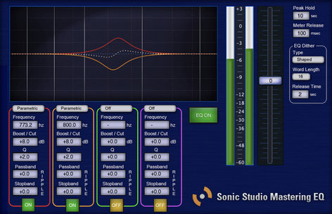 Sonic Studio SONIC-STUD-MASTER-EQ Stereo Bus Mastering EQ Plugin [download]