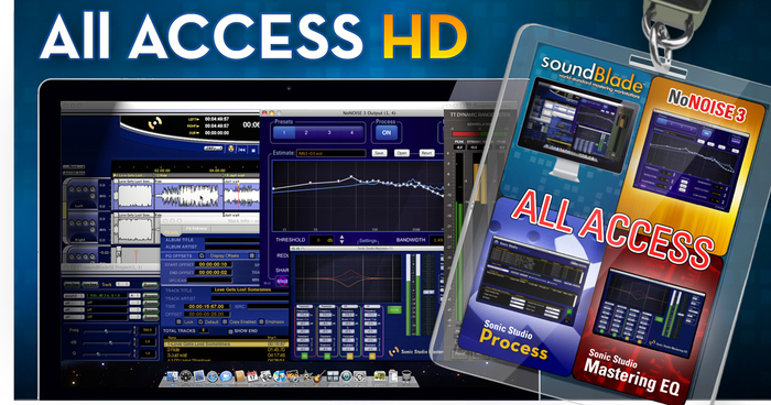 Sonic Studio SOUNDBLADE-ALLACC-HD SoundBlade HD Mastering W Restor, Annual Sub. [download]