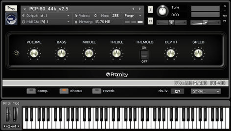 Prominy ELECTRIC GRAND PCP-80 Yamaha PCP-80 Sample Library [download]