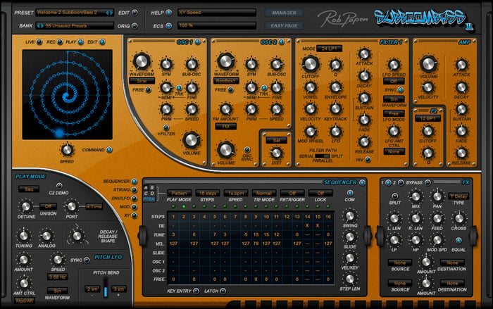 Rob Papen SUBBOOMBASS-2 Virtual Bass Synthesizer [download]