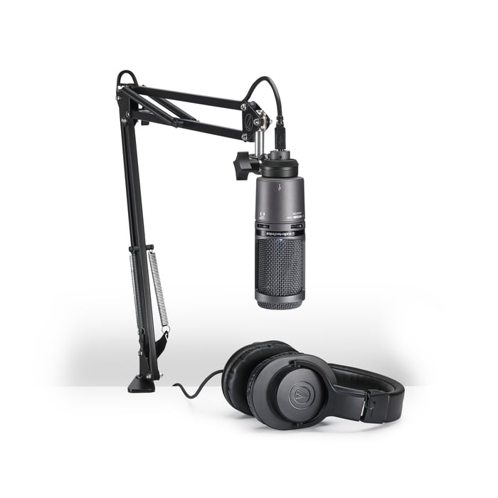 Audio-Technica AT2020USB+PK Streaming/Podcasting Pack