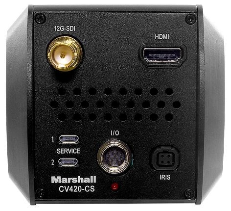 Marshall Electronics CV420-CS 12.4MP True 4K60 UHD 12G-SDI/HDMI Compact Camera