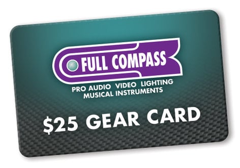 Full Compass GEAR-CARD-25 25 Dollar Full Compass Gift Card