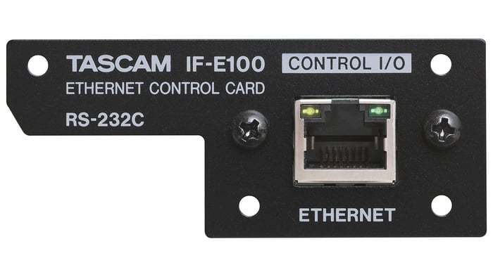 Tascam IF-E100 Ethernet Control Card For CD-400U