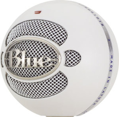 Blue Snowball USB Microphone With Desk Stand And USB Cable