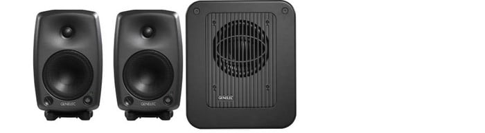 Genelec 8030.LSE Triple Play Active System Package, (2) 8030CP Monitors And (1) 7050CPM Subwoofer