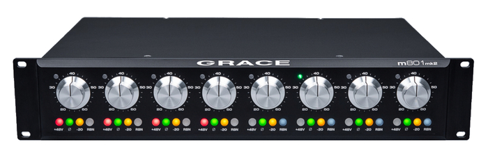 Grace Design M801MK2 8-Channel Analog Microphone Preamplifier