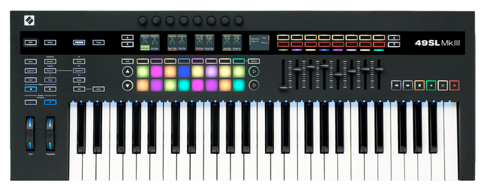 Novation 49SL-MKIII 49-key MIDI And CV Equipped Keyboard Controller
