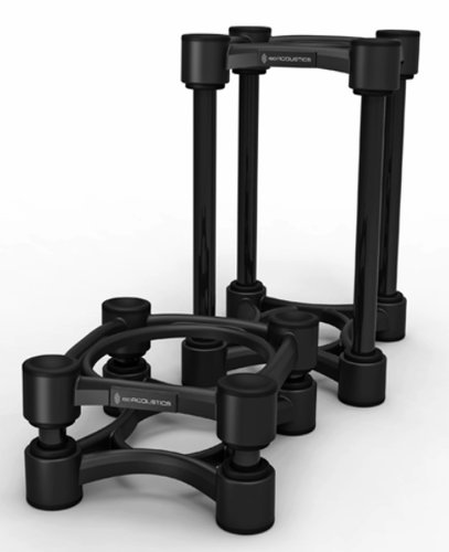 IsoAcoustics ISO-130-PR Pair Of Isolation Stands For Small Speakers And Studio Monitors